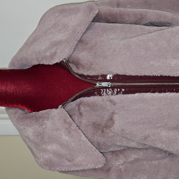 Anthropologie Faux Fur Jacket Size XL - Picture 2 of 8